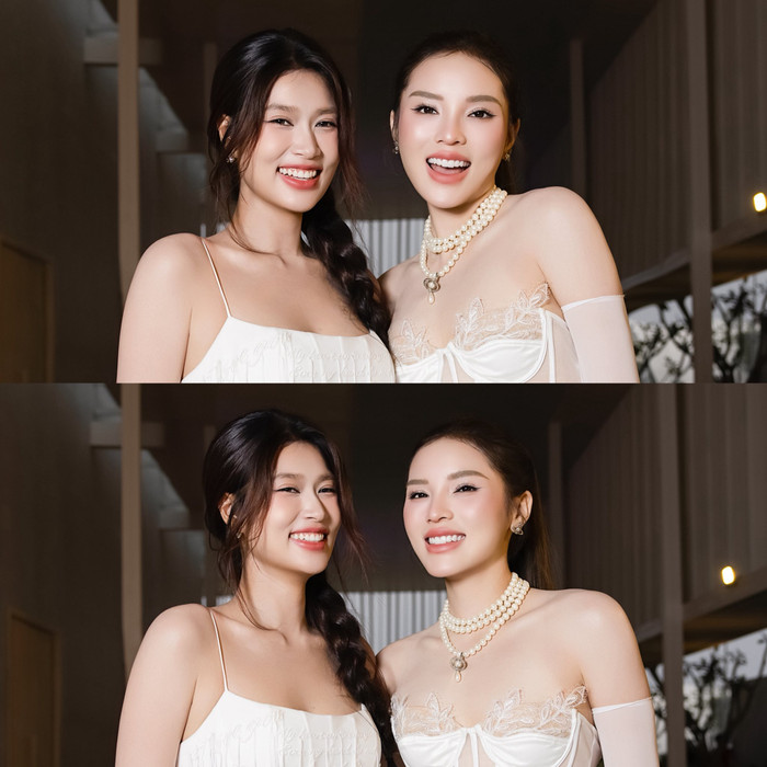 Kỳ Duyên và Thiên Ân đã đồng hành cùng nhau trong 1 năm qua. Ảnh: FBNV